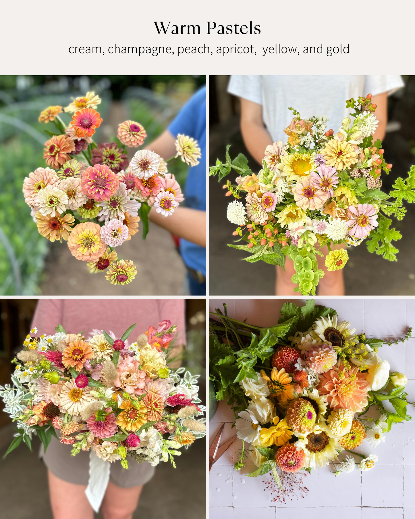 Bucket: Mixed Blooms (60 Stems)