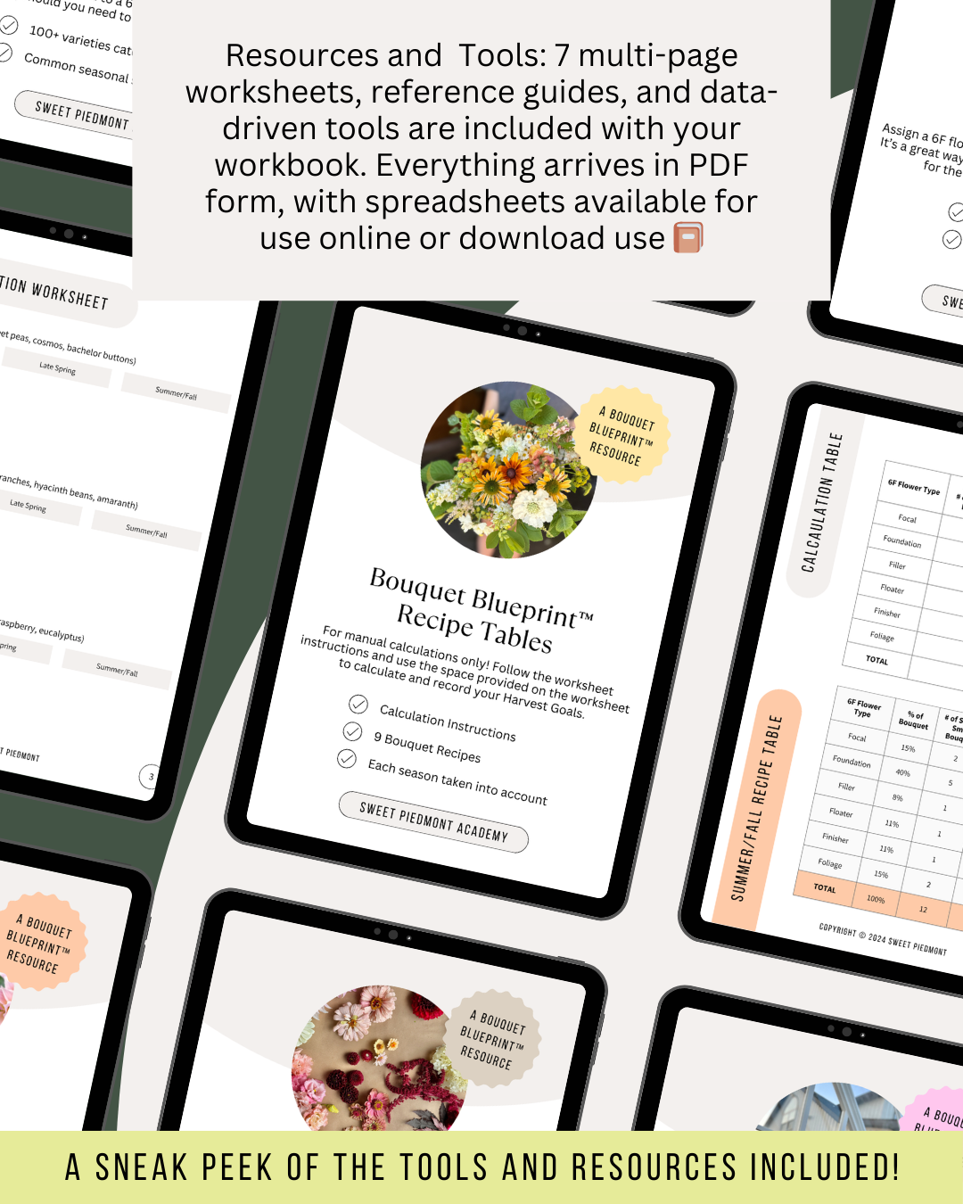 The Bouquet Blueprint Workbook