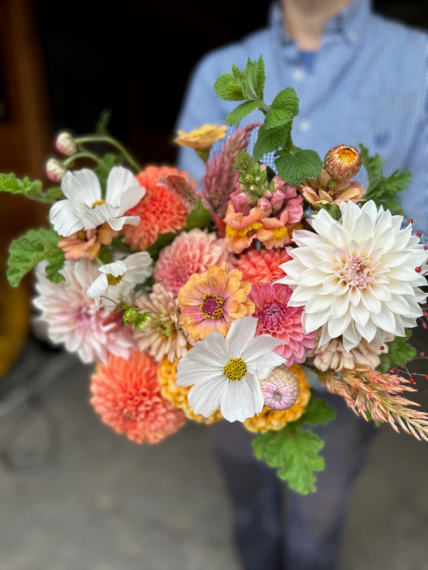 A Handheld Bouquet Workshop - Saturday, October 11th, 10AM