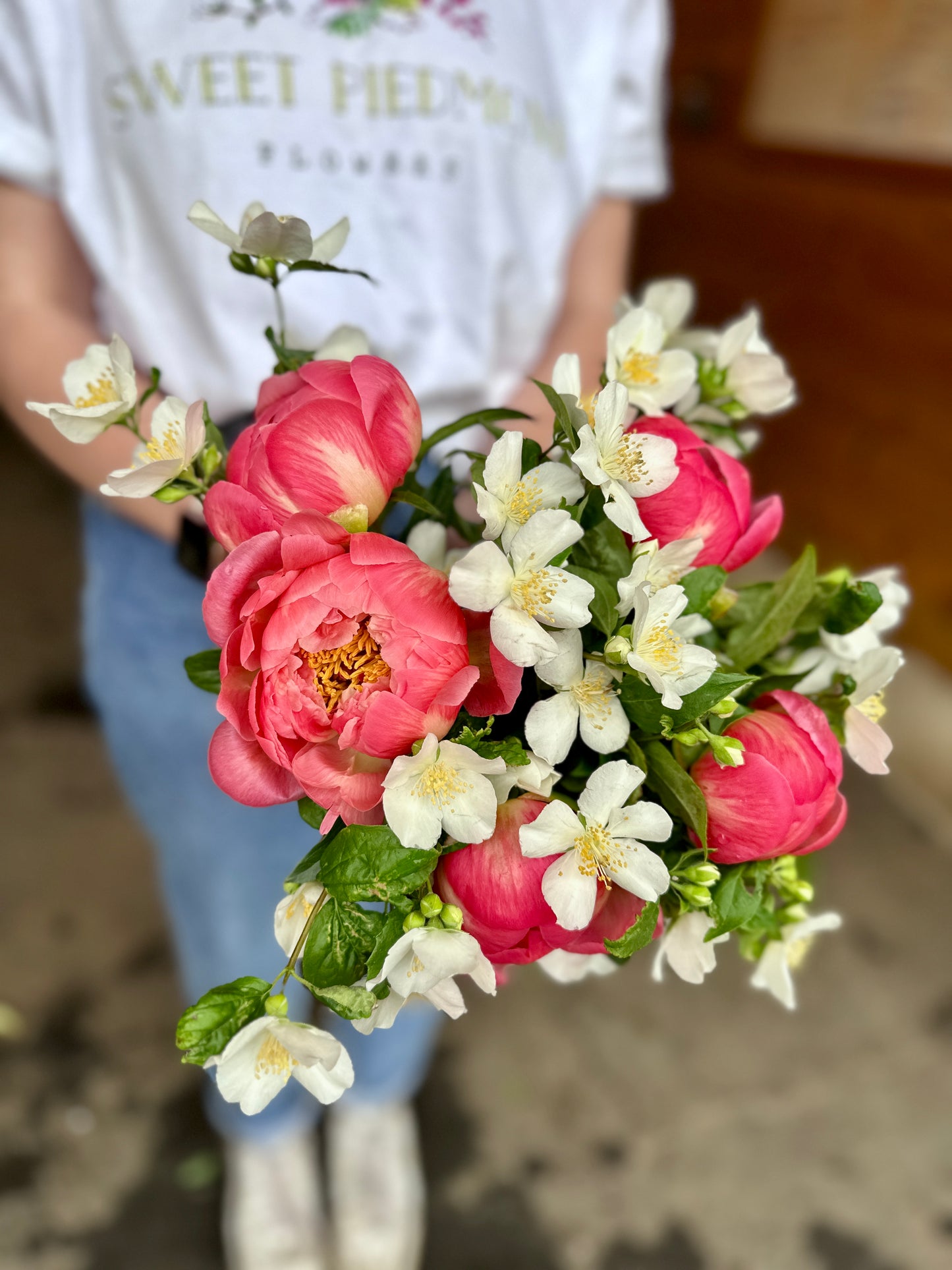 Mother's Day Peony Bouquet