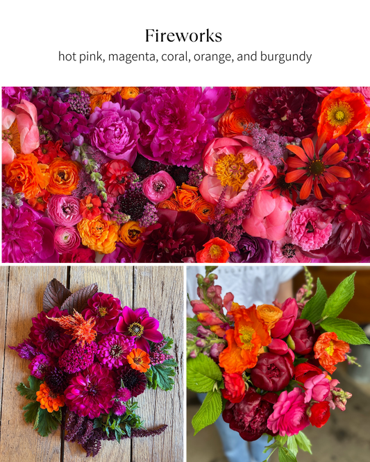 Bloom Bucket: Fireworks (50 Stems)