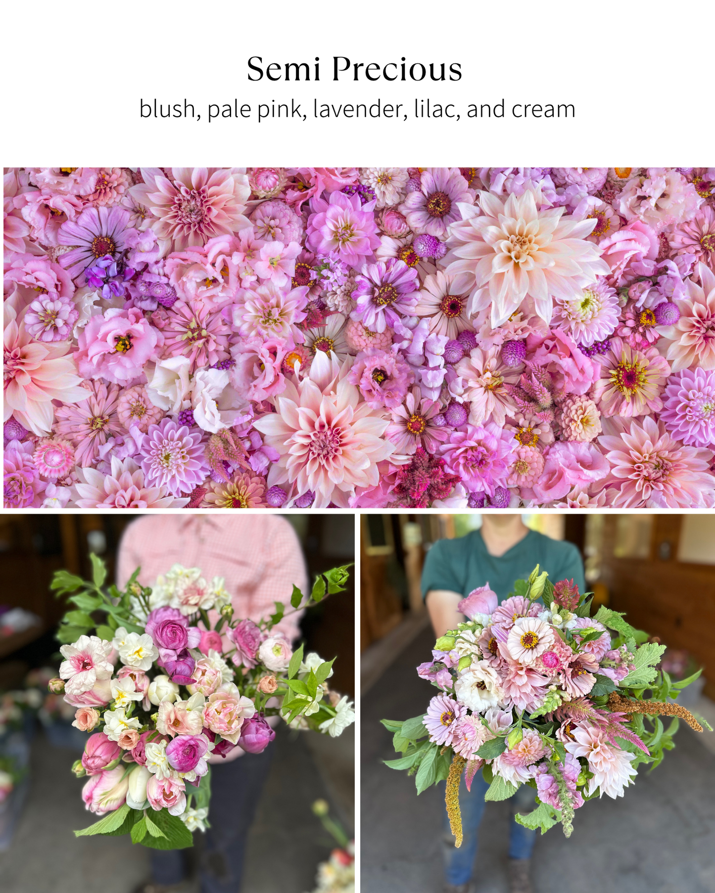 Bloom Bucket: Semi Precious (50 Stems)