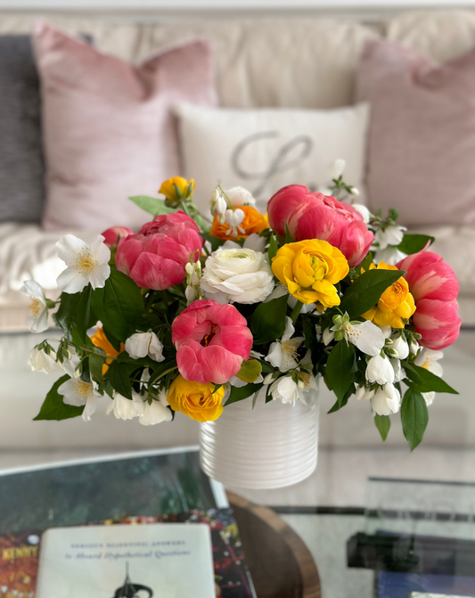 A Peony Party Workshop - Saturday May 24th, 10AM