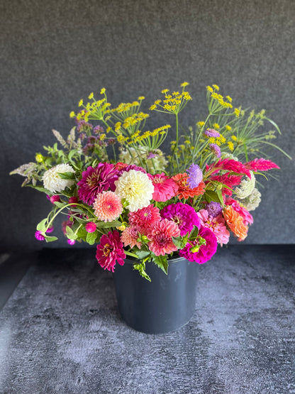 Bucket: Mixed Blooms (60 Stems)